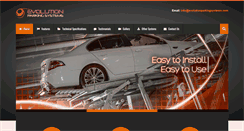 Desktop Screenshot of evolutionparkingsystems.com